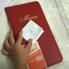 Menu Thực Đơn 40 Trang MN534: Sự Lựa Chọn Tinh Tế Cho Phong Cách Phục Vụ Chuyên Nghiệp