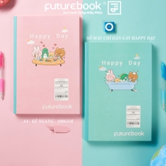 TẬP HAPPY DAY FUTURE BOOK A4 / MC 488 / KẺ NGANG / MÃ SỐ 464887