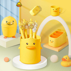 HỘP CẮM BÚT HÌNH CON VỊT MINI DỄ THƯƠNG / THÙNG RÁC MINI