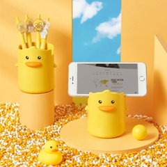HỘP CẮM BÚT HÌNH CON VỊT MINI DỄ THƯƠNG / THÙNG RÁC MINI