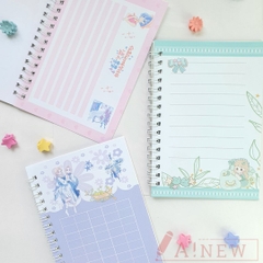 Sổ Sticker giấy, STicker trong suốt, Sổ ghi chép