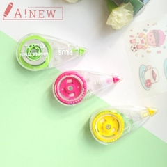 Bút xoá kéo, băng xoá giấy mini