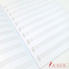 Vở chép nhạc Futurebook / Book Music / 44 trang / CN-208 / mã số 62081