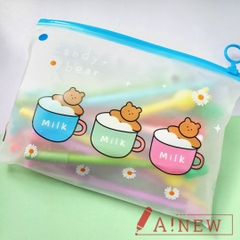 Bút Mực Gel Ngòi Xanh Dể Thương-Bút Gel Mực hình Thú