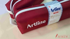Bóp bút đỏ đựng viết Artline