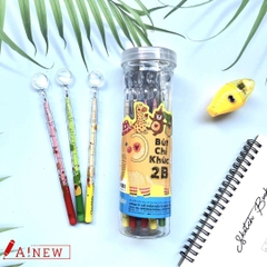 Bút chì ngòi khúc nắp đậy dễ thương CL-NP1021