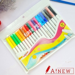 Bút Lông 20 Màu Thiên Long-FIBER PEN