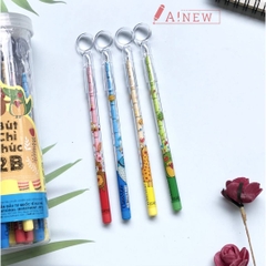 Bút chì ngòi khúc nắp đậy dễ thương CL-NP1021