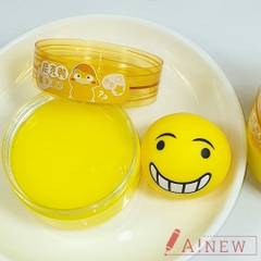 Slime bơ tặng kèm mochi mặt cười giải trí