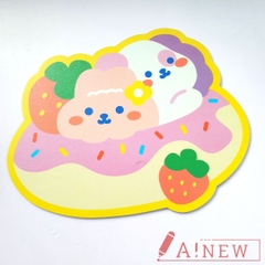 Lót Chuột Dẻo Hình Cắt-Lót Chuột Dể thương