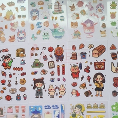 Sticker dễ thương theo chủ đề/ Hình dán dễ thương