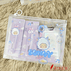 Túi zip đựng giấy kiểm tra A4 A5 / Túi zip / Bìa lá đựng giấy kiểm tra A4 / A5-8672 / mã số 286728 /287114