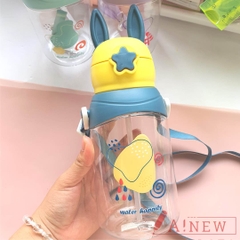 Bình chứa nước dung tích 500ml tai thỏ dể thương/ 2106