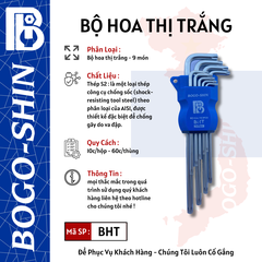 Bộ Hoa Thị Trắng Bogo-Shin