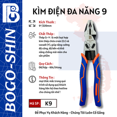 Kìm Điện Đa Năng Cao Cấp 9