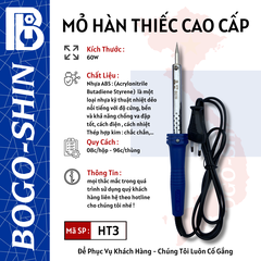 Mỏ Hàn Thiếc Cao Cấp 60W & 80W Bogo-Shin