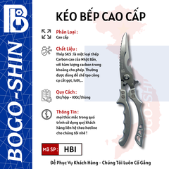 Kéo Bếp Cao Cấp Bogo-Shin