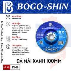 Đá Mài Xanh 100x6x16mm & 100x3x16mm Bogo-Shin
