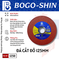 Đá Cắt Đỏ 125mm Bogo-Shin