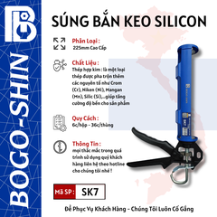 Súng Bắn Keo Silicon Cao Cấp Bogo-Shin