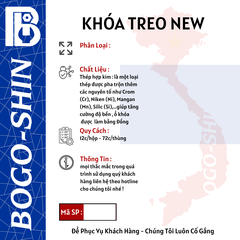 Khóa Treo New Bogo-Shin
