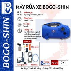 Máy Rửa Xe Bogo-Shin 2800W/220V