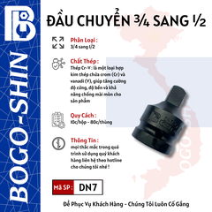 Đầu Chuyển Khẩu 3/4 Sang 1/2 Bogo-Shin