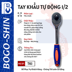 Tay Khẩu Tự Động Tiêu Chuẩn 1/2 Bogo-Shin