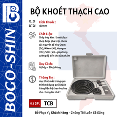 Bộ Khoét Thạch Cao 130mm Bogo-Shin