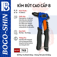 Kìm Rút Tiêu Chuẩn, Tốt, Cao Cấp 9.5