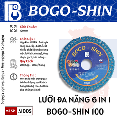 Lưỡi Cắt Đa Năng 6 In 1 Bogo-Shin 100mm