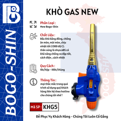 Khò Gas New Bogo-Shin