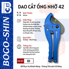 Dao Cắt Ống Nhỡ Bogo-Shin 42mm