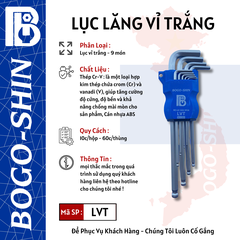 Lục Lăng Vỉ Trắng Bogo-Shin