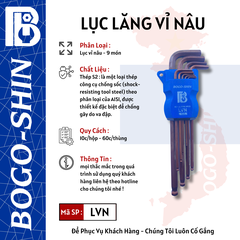 Lục Lăng Vỉ Nâu Bogo-Shin