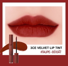 Son Kem Lì 3CE Mịn Màng Như Nhung 3CE Velvet Lip Tint 4g | Official Store Lip Make up Cosmetic