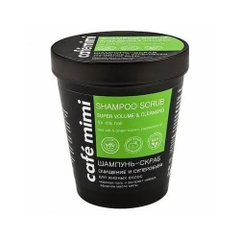 Cafe Mimi Dầu Gội Tẩy Tế Bào Chết Da Đầu Super Volume & Cleansing Shampoo Scrub xanh lá 330g