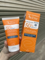 Kem Chống Nắng Avene Dry Touch Fluide SPF50+ 50ml / Avene Mattifying Cleanance SPF50+ 50ml