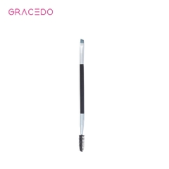 GRACEDO 1 Gậy Cọ Trang Điểm Hai Đầu Màu Xanh Xám Cầm Tay Cao Cấp