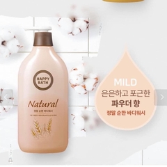 Sữa tắm Happy Bath Natural Gạo 900g