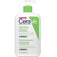Sữa Rửa Mặt CeraVe Hydrating, Foaming - Cho Da Dầu, Khô, Nhạy Cảm 236ml/473ml