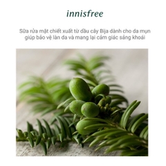 Sữa rửa mặt Innisfree Bija Trouple 150g