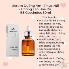 Serum Cấp Ẩm Phục Hồi Da Hydra B5 Serum GoodnDoc 30ml