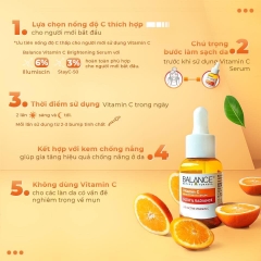 Serum sáng da mờ thâm Balance Active Formula Vitamin C Brightening 30ml