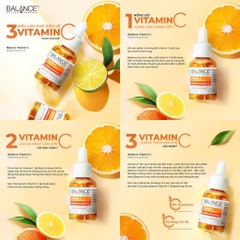 Serum sáng da mờ thâm Balance Active Formula Vitamin C Brightening 30ml