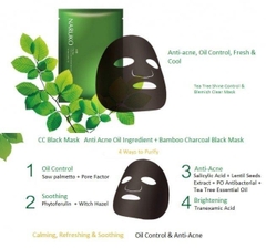 (Bản Đài) Mặt nạ kiểm soát dầu và mụn trà tràm Naruko Tea Tree 26 ml/m