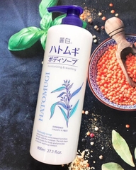 Sữa Tắm Dưỡng Ẩm Và Làm Sáng Da Reihaku Hatomugi Body Soap (800ml)