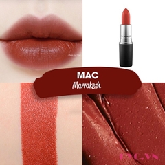 Son thỏi Mac Retro Matte Lipstick 646 Marrakesh 3g - Màu Đỏ Nâu Trầm