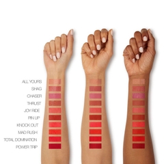 Son kem Nars Air Matte Lip Color Lose Control Morocco- Màu Cam Cháy,  Thrust - Màu Be Ấm 7.5 ML