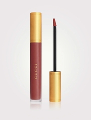 Son kem lì Gucci Rouge Liquid Matte 203 Mildred Rosewood 6.5ml - Màu Hồng Khô